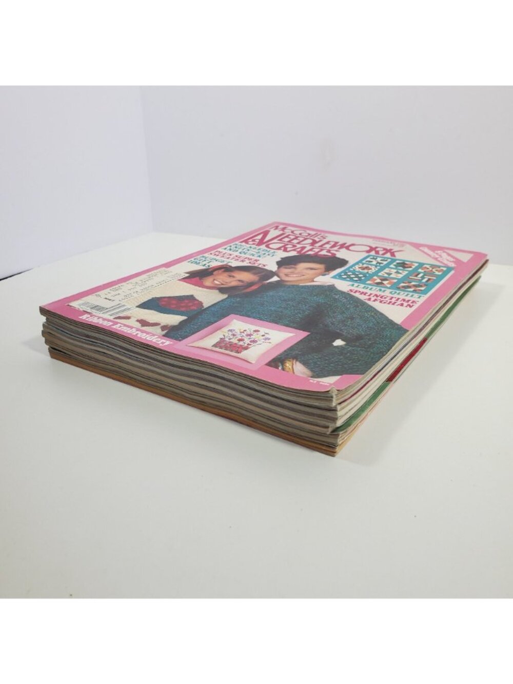 McCalls Needlework And Crafts Magazine Lot 6 Issues 1985 Vintage - Picture 10 of 12